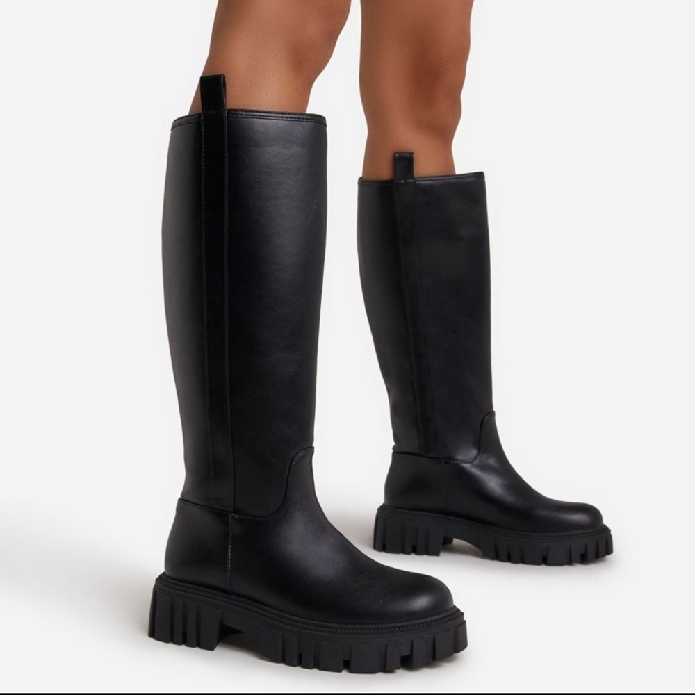 EGO ‘Abby’ black knee high boots